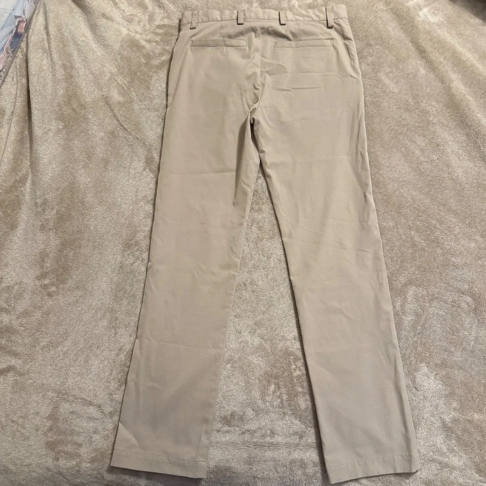 Southern Tide Boys Khaki Performance Pants Size 14 Tan Golf Trousers Skipjack